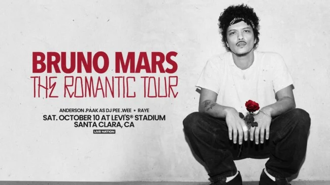 Bruno Mars: Romantic Tour at Levi's Stadium