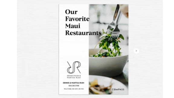 Martha's Maui Restaurant Guide